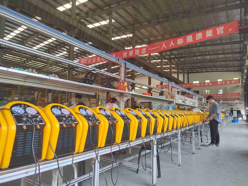Nanjing Wonfulay Precision Machinery Co., Ltd. 공장 생산 라인