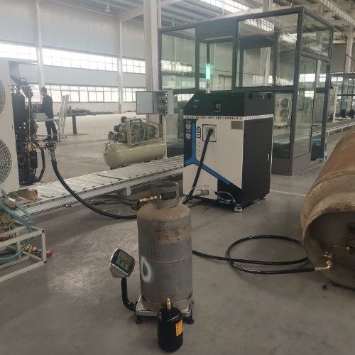 R1233ZD R290 R410A Gas Injecting System Freon Charging Station