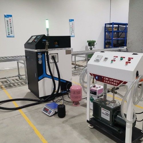 R1233ZD R290 R410A Gas Injecting System Freon Charging Station