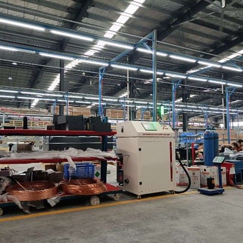 R1233ZD R290 R410A Freon Gas Injecting Vacuum Machine
