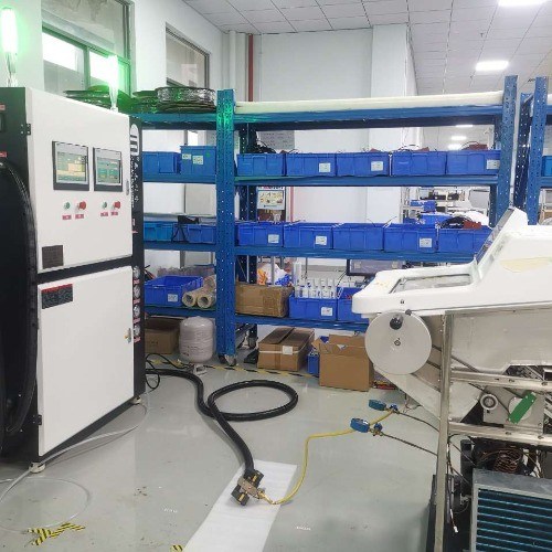 Gas Auto Charging Machine with CM8600 R32 Refrigerant Charging System